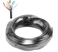 SPARKMOTO 10M Cavo Elettrico per Rimorchio 7 Poli,Cavo 7 Conduttori tondo per Caravan,Cavo Elettrico multipolare Cavo per rimorchio auto,rimorchio cavo perfetto per le luci a led,presa spina Rimorchio