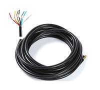 SPARKMOTO 5M Cavo Elettrico Rimorchio 7 Fili,Cavo Tondo per Cablaggio di Presa e Spina Rimorchio,Cavo Elettrico multipolare 7 Conduttori Cavo per rimorchio Auto,Cavo rimorchio per Le luci a LED
