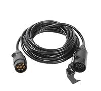 SPARKMOTO Cavo di prolunga Rimorchio 7 Poli,12V 6m Cavo Rimorchio con Spina E Presa 7 poli,cavo adattatore per Rimorchio Caravan RV Camion,Presa Spina 7poli Rimorchio con Cavo adattatore Rimorchio(MF)