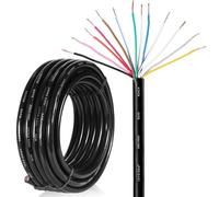 SPARKMOTO Cavo rimorchio 13 Poli 5M, Cavo luci rimorchio 13 conduttori, 80V 48V 24V 12V Cavo Elettrico per Caravan rimorchio,Cavo per Veicolo 13 Poli (13x0,5 mm²)