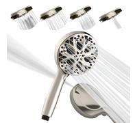 SparkPod 10 Setting High Pressure 5`` Shower Head Nickel NUOVO