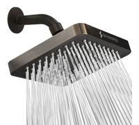 SparkPod Fixed Shower Head 15 cm Square Bronze NUOVO