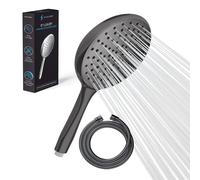 SparkPod High Pressure Handheld Shower Head + 6`` Hose Grey NUOVO