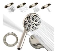 SparkPod Luxury Shower Head and Hose Set Brushed Nickel NUOVO