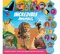 Sparkpool Incredible Animals (Libro di cartone) My First Tabbed Sound Book