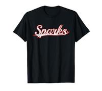 Sparks Nevada State Vintage Varsity Distressed Maglietta