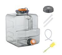Sparkstarses 8-20L Tanica Acqua con Rubinetto, Canister d'Acqua per Campeggio Compatibile con Pompe ad Acqua elettriche, Serbatoio d'Acqua Portatile per Campeggio, Outdoor, Pesca, Feste, RV