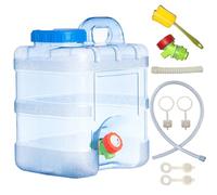 Sparkstarses Tanica per Acqua con Rubinetti, 5~22L Tanica Acqua in Plastica, Tanica per Acqua da Campeggio, Serbatoio Acqua Campeggio per Cucina, Camper, furgoni, Camion, Campeggio, Scuola
