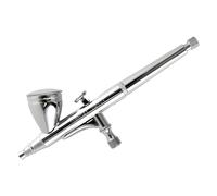 SPARMAX Max-3 Aerografo a gravità a doppia azione, cromato, 0,3 mm