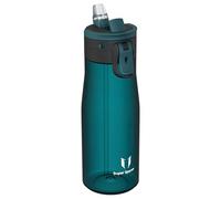 Sparrow Borraccia 1L - TouchFlow Bottiglia Senza BPA - Senza Perdite Borraccia Cannuccia - Borracce Sportiva Flusso Rapido Con Un Clic per Scuola, All'aperto