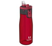 Sparrow Borraccia 1L - TouchFlow Bottiglia Senza BPA - Senza Perdite Borraccia Cannuccia - Borracce Sportiva Flusso Rapido Con Un Clic per Scuola, All'aperto