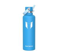 Super Sparrow Borraccia Termica, Acciaio Inox Bottiglia Termica - 1L - Senza BPA Borracce, Borraccia Bambini per Scuola, Sport, Campeggio, Yoga, Palestra, Ciclismo
