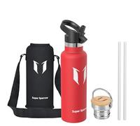 Super Sparrow Borraccia Bambini, Bottiglia Termica Senza Perdite - 620ml, Senza BPA Borracce, per Scuola, Sport, Campeggio, Yoga, Palestra, Ciclismo