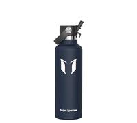 Sparrow Borraccia Termica 750ml FlipFlow Bottiglia con Cannuccia