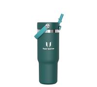 Sparrow Borraccia Termica con Cannuccia 900ml - Bicchiere Termico Tumbler