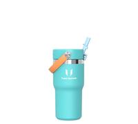 Sparrow Borraccia Termica Bambini - 620ml - Twistpath Borracce con Tappo Flex con Cannuccia - Senza BPA & Perdite Bottiglia Acqua - Inox Borracce Termiche Per Portabevande
