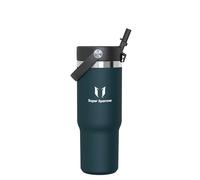 Sparrow Borraccia Termica con Cannuccia - 20Oz/30Oz/40Oz -Bicchiere Termico | Borracce Termiche Acciaio Inox, Bottiglia Termica Tazza Mug, Antigoccia senza BPA, Caldo e Freddo, Lavastoviglie, per Auto
