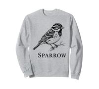 Sparrow Vintage Bird Common Songster Wildlife Study Notes Felpa