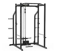 Spart fitness Power rack con lat machine e pulley Portata max 400 kg crossfit