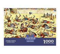 Spartaco Gladiatore Puzzle in Legno Impermeabile DIY Puzzles Da 1000 Pezzi Regali Per Adulti Impossibili Giochi Educativi