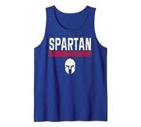 Spartan What Is Your Profession Gym Proud Spartan, Regalo per tè Canotta, Uomo, Blu Reale, L