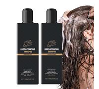 Spartans Root Activating Shampoo, 2 Pack Balsamo Idratante Profondo, Shampoo per la Crescita Naturale dei Capelli, Shampoo per il Potenziamento dei Capelli Intense Repair, per Capelli Diradati