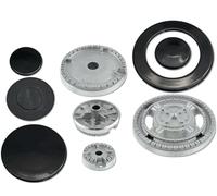 SPARTIFIAMMA 4 FORNELLI + BRUCIATORI SPARTIFIAMMA 4 FORNELLI + BRUCIATORI Rapido Diametro Est. 100mm - Int. 65mm1x Semi-rapido Diametro Est. 75mm - Int. 40mm1x Ausiliario Diametro Est. 55mm - Int. 21