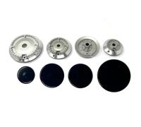 Spartifiamma Ariston Indesit fornelli cucina bruciatori + piattelli 4 fuochi
