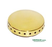 SPARTIFIAMMA MEDIO SEMIRAPIDO FORATO IN OTTONE LUCIDO PER PIANO COTTURA SMALVIC