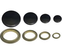 SPARTIFIAMMA + PIATTINI NERI CUCINA A GAS SMEG WESTINGHOUS 4 MISURE S 5331