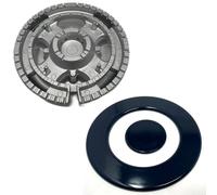 SPARTIFIAMMA REX ELECTROLUX TRIPLA CORONA + BRUCIATORE CUCINA ULTRARAPIDO