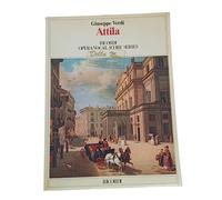 Spartiti Attila Giuseppe Verdi Ricordi Opera Vocal Score Canto Pianoforte