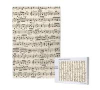 Spartiti musicali,Puzzle in legno da 1000 pezzi per adulti e adolescenti