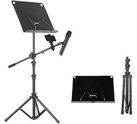 Spartiti Pieghevole Pieghevole Pieghevole Pieghevole Orchestral Spartito Musica Stand Supporto for treppiedi regolabile for chitarra Flauto Erhu Violin (Color : Black_E)