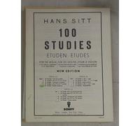 Spartito Hans Sitt. 100 studies for the violin / Book V. 20 studies