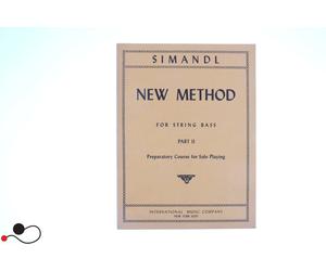 SPARTITO IMC CONTRABBASSO SIMANDL NEW METHOD FOR STRING BASS PART 3