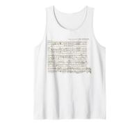 Spartito Manoscritto di Polonaise Eroico di Chopin Canotta