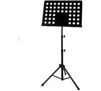 Spartito Music Stand Portatile Regolabile Staccabile Per Violino Chitarra Spartiti Stand Music Stand Floor Professional Music Stand (colore : Black_C)