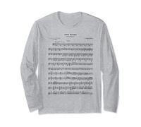 Spartito Violino Danse Macabre Halloween Maglia a Manica