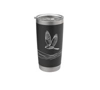 Sparviero Linia Ornithologist Bicchiere termico in acciaio inox doppia parete