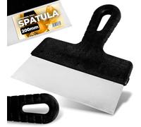 Spatola 200 mm Coltello da Pittore Raschietto per Superfici Raschietti per Pareti Raschietto per Facciate Spatola da Muratore Coltelli da Stucco in Acciaio Attrezzo
