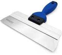Spatola acciaio inox HOGARD 250 mm manico ergonomico rasatura stucco cartongesso