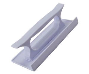 Spatola angolare smoother spalma fondente in plastica 18 x 7,5 cm
