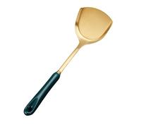 Spatola con manico in ceramica, cucchiaio da zuppa, set di utensili da cucina in acciaio inossidabile, scolapasta da cucina(Spatula)