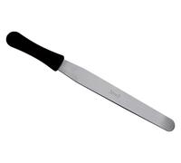 Spatola cucina Salvinelli SPCU21 flessibile da cuoco Acciaio e Nero
