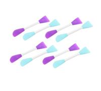 Spatola da Miscelazione per Pittura e Pigmenti 8 Pezzi a Doppia Estremità | Silicone Manico Liscio, Adatta per Modellismo e Ceramica, Set Portatile per Inchiostro