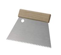 Spatola dentata per colla, spatola, 18 x 13 cm, C3