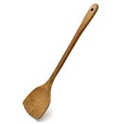 Spatola di Legno Paletta in legno for soffriggere con manico lungo per Cucinare