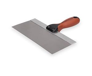 Spatola di superficie Marshalltown con manico DuraSoft in acciaio inossidabile, utensile per cartongesso e verniciatori, dimensioni della spatola: 254x76 mm