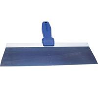 Spatola di superficie Marshalltown con manico in plastica in acciaio blu, dimensioni: 305x76 mm, utensile per muratori a secco e pittori